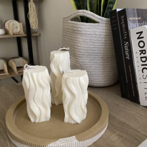 Wave candles