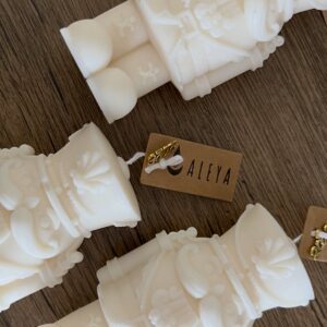 Christmas nutcracker candles