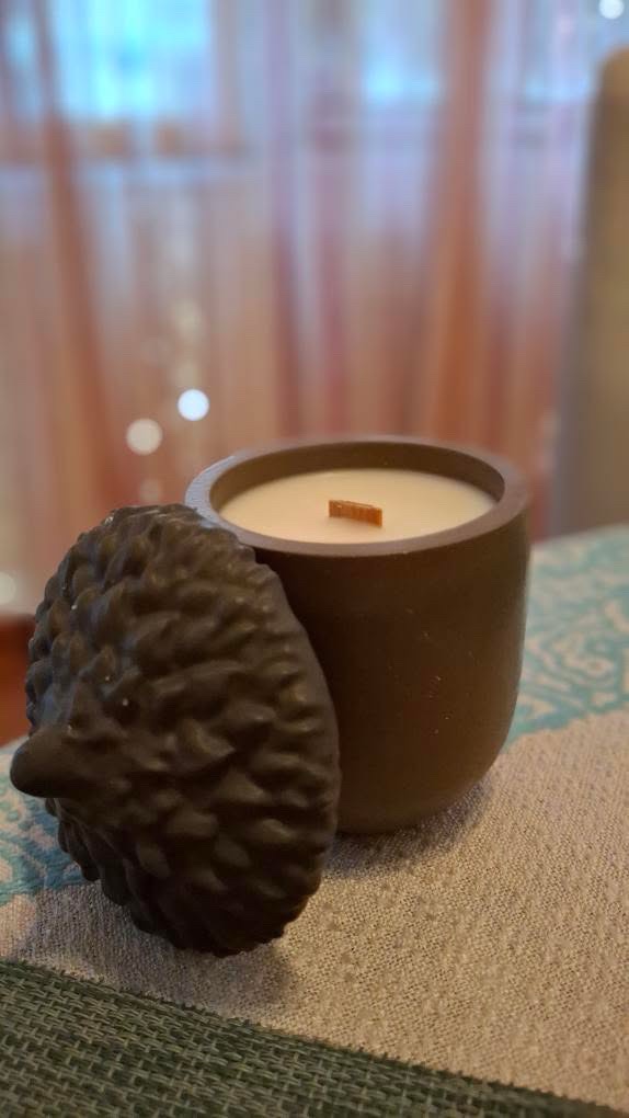 Acorn candle pot - Image 2
