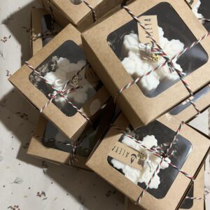 Snowflake christmas candle/charm