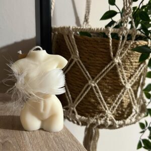 Valentine's body candle