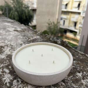 XLarge stone candle