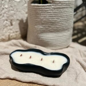 Xlarge irregular candle pot