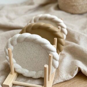 Braid oval tray
